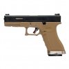 Replika GBB G-Force 17 Silver Barrel - Half-Tan